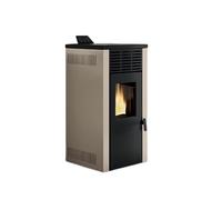 Poêle à granulés Royal Jada 8 | 8 kW Revêtement en acier Beige
