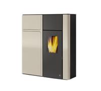 Poêle à granulés Royal Karyn Idro 14 | 14 kW hydro Revêtement en acier blanc