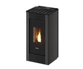 Poêle à granulés - Sharp 7 Anthracite - 7 kW - Anthracite - étanche, Wi‑Fi & Silent System - A+