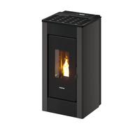 Poêle à granulés - Sharp 7 Anthracite - 7 kW - Anthracite - étanche, Wi‑Fi & Silent System - A+