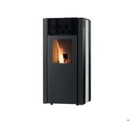 Poêle à granules Supra - Leïos Pierre - 6 kW - Noir - Automatique et manuelle