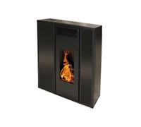 Poêle à granulés 10 kW TESSA Noir - INTERSTOVES