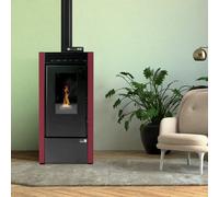 Poêle à granulés Vittoria plus étanche Bordeaux 14 kW