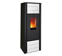 Poêle à granulés Wodtke family.nrg air+ 6/8 kW 6 kW, Verre Blanc
