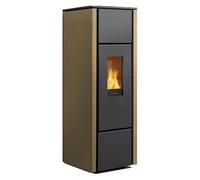 Poêle à granulés Wodtke family.nrg selection air+ 6/8 kW Panneau latéral Sahara (beige), 6 kW