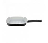 Poêle à Griller Carrée 24 cm Revêtement Intérieur en Céramique Antiadhésive SWISS HAUS Noir