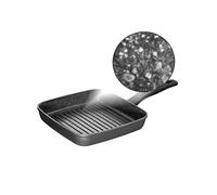 Poêle à Griller - STONELINE - 26 cm - Antiadhésif avec de vraies particules de pierre - Induction
