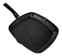 Cheffinger Poêle à Griller avec Revêtement Effet Marbre Noir