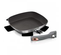 Poêle à griller - Berlinger Haus - Moonlight - Aluminium - 28 cm - Antiadhésif