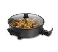 Poêle à griller multifonction Sogo PIZSS10105 Ø 42 cm 1500W Noir