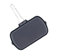 Poêle à griller - Vogue - Fonte - 380x225x37mm - Fini poêlé - Compatible tous feux