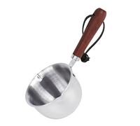 Poêle à huile chaude - Pot à beurre - Pot à fondre le beurre - Poêle en tôle d'acier inoxydable - Poêle à beurre en acier inoxydable - Casserole à pâtes - Petite casserole