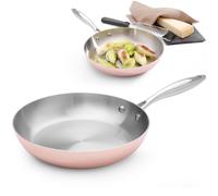 Poêle à induction en cuivre 240 x 50 mm - Hendi 607060