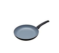 Poêle à Induction MasterClass Eco avec Céramique Non Toxique Antiadhésive Sans Produits Chimiques en Aluminium / Fer, Noire / Bleue, 28 cm