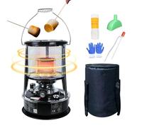 Poêle à kérosène - Brûleur, chauffage, cuisinière et lampe torche | Réchaud de camping non électrique pour cuisine, maison, camping, randonnée, magasin, barbecue, cuisine, patio, survie