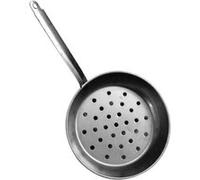 Poêle à marrons 28 cm queue courte Nmc poele28 inox G