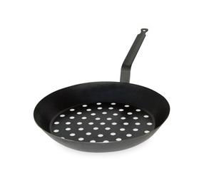 Poêle à marrons pour cuisson sur braise