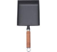 Poêle à omelette antiadhésive Poêle à œufs rectangulaire Mini poêle à frire japonaise noire