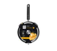 IBILI - Poêle à tortillas Fusion, 24 cm, Aluminium, Antiadhésif, Compatible avec l’induction