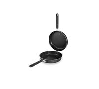 IBILI - Poêle à tortillas Fusion, 24 cm, Aluminium, Antiadhésif, Compatible avec l’induction