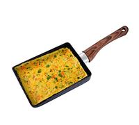 Poêle à Omelette Japonaise, Poêle à Œufs Tamagoyaki Antiadhésive Japonaise Poêle à Œufs Rectangulaire, Poêle à Œufs Pratique pour Le Petit Déjeuner