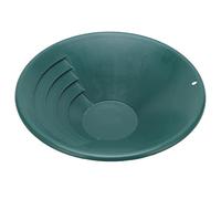 Poêle à Orpaillage de 260 Mm, Poêle à or à Double Fusil Vert pour la Prospection, L'orpaillage et L'exploitation Minière, Classificateur de Tamisage D'or ABS, Accessoire de Plateau de Tamis de Lavage