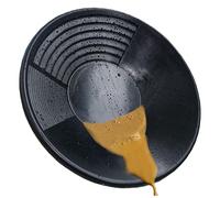 Poêle à orpaillage d'or kit d'orpaillage d'or de 15 Pouces équipement d'orpaillage Manuel à 3 fusils pour Un système d'extraction et de Prospection Facile de l'or de Sable