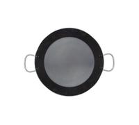 Poêle à Paella à Induction, 46cm 12 Portions, Antiadhésive sans PFOA, Aluminium, Wecook, Kratha, , Noir
