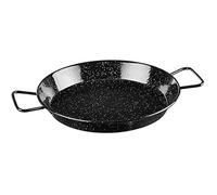 Plat À Paella En Acier Émaillé Grancima 10002c - 40cm Noir G