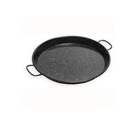 Poêle à Paella Induction 36 cm, Acier Emaillé, pour 7 Portions de Paella,, Levante, , Noir