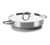 Poêle à paella - LACOR - Chef-Luxe - Acier inoxydable 18/10 - 40 cm - Compatible induction