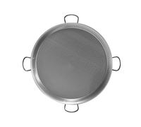 Poêle À Paella Marque Vaello En Fer Martelé 4 Poignées Diamètre Cm 90