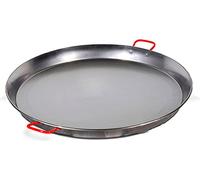 Poêle à paella valencienne, 70 cm. Polie pour 25 personnes