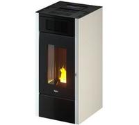 Poêle à Granulés Pegaso Saba 14 Couverture Métal Blanc 14 Kw pour 336 M³