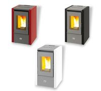 Poêle à pellets Queen 6 kW 5,53 MC 145, bordeaux