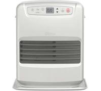 Poele a pétrole électronique Qlima SRE 3231C2 3,1 KW pour volume 120m3/48m2, systeme anti odeur, régulation température, gris argent