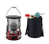 Poêle à pétrole portable sans fumée, chauffage d'appoint à pétrole, brûleur de poêle à pétrole portable 3000W à chauffage rapide/chauffages à pétrole/rouge 4,6L (chauffages à pétrole rouges 4,6L)