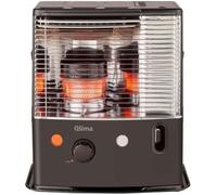 QLIMA R7224-SC - 2400 watts - Poele a pétrole a meche - jusqu'a 85 m3 - Detecteur CO² - Réservoir 4.2 litres