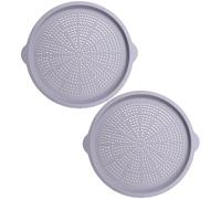 Poêle à pizza pour le four, de cuisson pour pizza, passe au lave-vaisselle, en fonte, pour l'intérieur et l'extérieur, barbecue, pique-nique