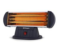 Poêle à quartz Orbegozo BP 0204 - 3 niveaux de puissance - Chaleur instantanée - Système anti-basculement 1200 W