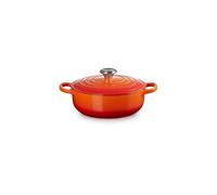 LE CREUSET Poêle à Risotto en fonte 24 cm Orange