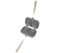 Poêle à Sandwich Double Face en Alliage D’aluminium, Démontable | Moule Antiadhésif, Usage Familial, Compatible Chauffage et Radiant, Grille, pour Garçon et Filles