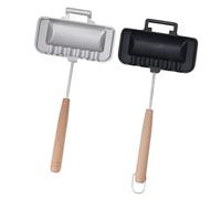 Poêle à sandwich double face, poêle antiadhésive amovible, poêle à sertir, machine à sandwich, poêle à griller pour le petit-déjeuner, crêpes, toasts, omelettes