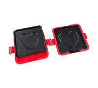 Poêle à sandwich pour micro-ondes - plakue chauffante pliable antiadhésive, poêle à micro-ondes, plakue de cuisson portable | Machine à sandwich pour les voyages, le bureau, le dortoir, la maison, l'a