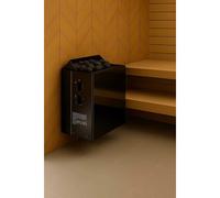 Poêle à Sauna Harvia Vega Qubic Black 9.0 kW | avec Commande Intégrée| HBQ904M