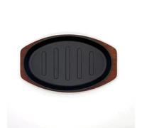 Poêle à Steak en Fonte Ovale 23.5cm Induction(L)