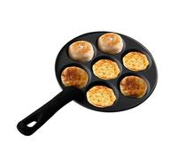 Poêle à œufs - Poêle à omelette antiadhésive | Poêle à frire à 7 œufs antiadhésive | Poêle à crêpes en aluminium | Poêle à frire pour œufs | Poêle à omelette pour petit déjeuner | Poêle à œufs au plat