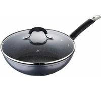 Poêle à wok Masterpro Gris Aluminium Forgé (Ø 28 cm)