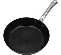 GSW Poêle à frire Avanti 166690 acier inoxydable au carbone 28 cm 2,8 l Noir