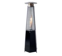 POÊLE AÉRIEN POUR PATIO À GAZ GPL HEXAGON 12,5 KW - NOIR - MOD. LBH